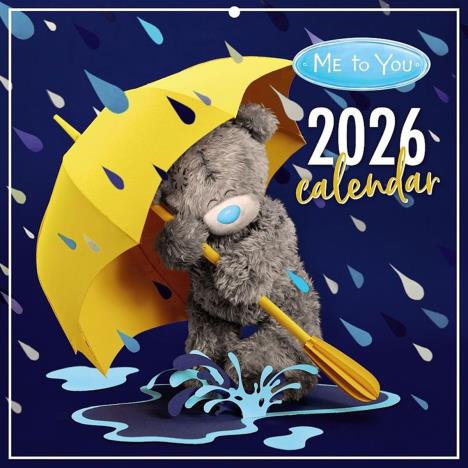 2026 Me to You Bear Photo Finish Square Calendar £10.99